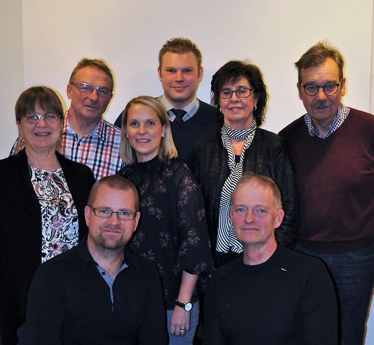 Kommunfullmäktige 2018 - 2020, fem ledamöter och tre ersättare